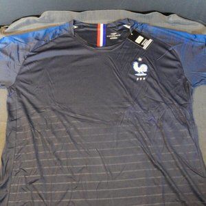 NEW FRANCE NATIONAL FOOTBALL TEAM SOCCER FOOTBALL FIFA JERSEY 3XL SV 1143